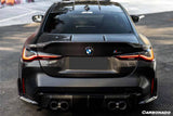 2021-UP BMW M4 G82 Coupe CS Style Dry Double Carbon Fiber Trunk
