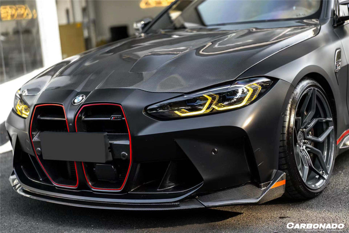 2021-UP BMW M3 G80 G81 M4 G82  G83 OD-C Style Dry Double Carbon Fiber Hood