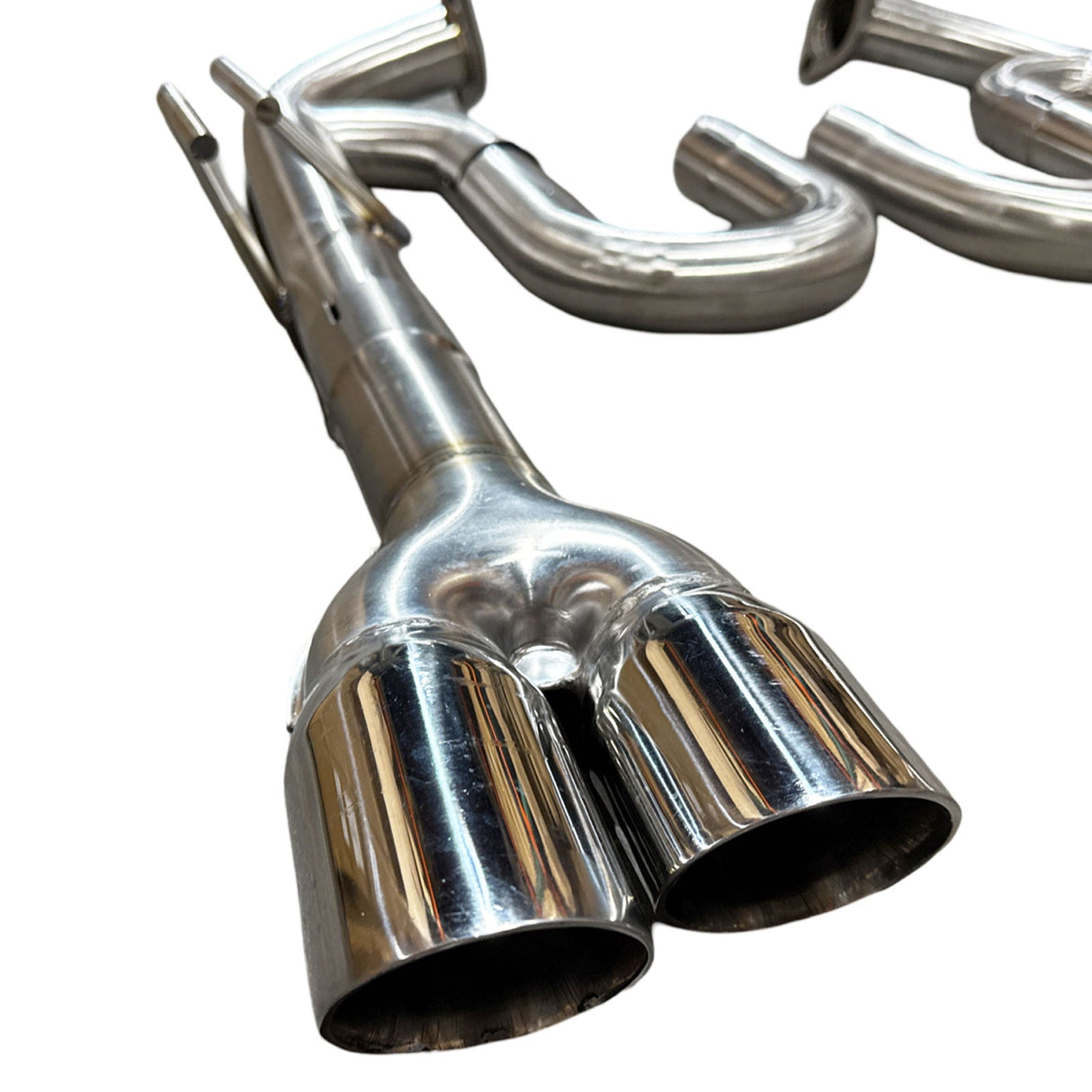 3" Axle Back Exhaust For Caprice PPV 6.0L 3.5" Quad Tips High Flow 304ss