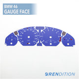 BMW E46 GAUGE FACE FOR M3 330 328 325 318 320 323 316 - K2 Industries