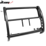 2007-2014 Chevrolet Chevy Avalanche & Tahoe & Suburban 1500 Bull Bar Push Bumper Grille Grill Brush Guard Exterior Auto Parts Heavy-Duty Black Steel