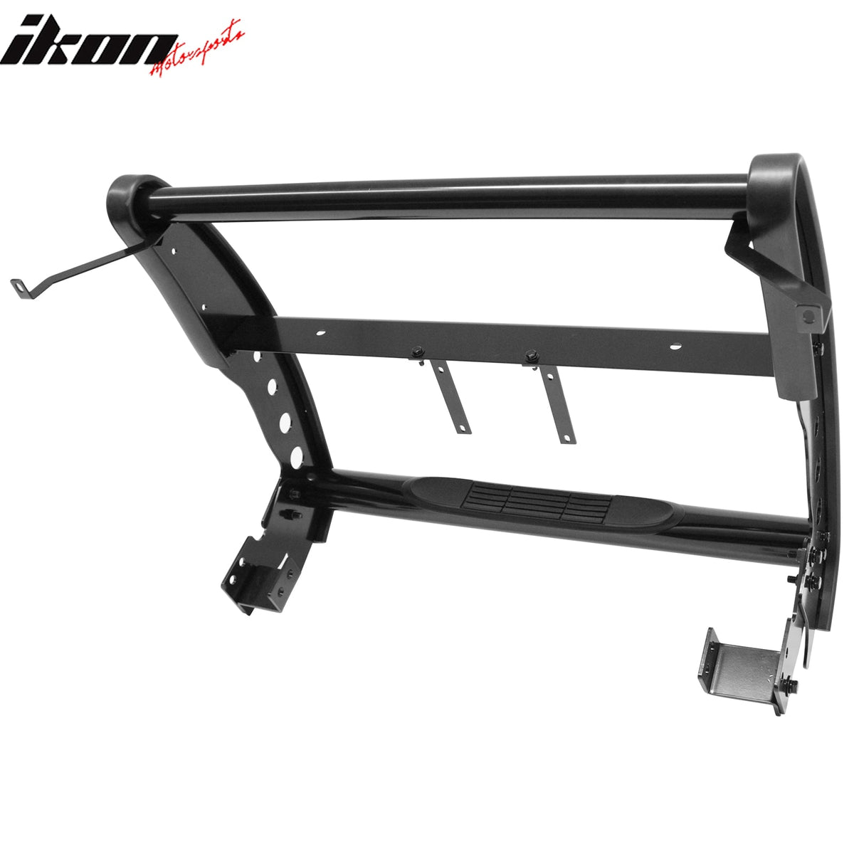 2007-2014 Chevrolet Chevy Avalanche & Tahoe & Suburban 1500 Bull Bar Push Bumper Grille Grill Brush Guard Exterior Auto Parts Heavy-Duty Black Steel