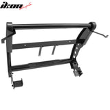 2007-2014 Chevrolet Chevy Avalanche & Tahoe & Suburban 1500 Bull Bar Push Bumper Grille Grill Brush Guard Exterior Auto Parts Heavy-Duty Black Steel