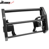 2015-2023 Dodge Charger Bull Bar Push Bumper Grille Grill Brush Guard Exterior Auto Parts Front-End Protection Heavy-Duty Reinforced Black Steel