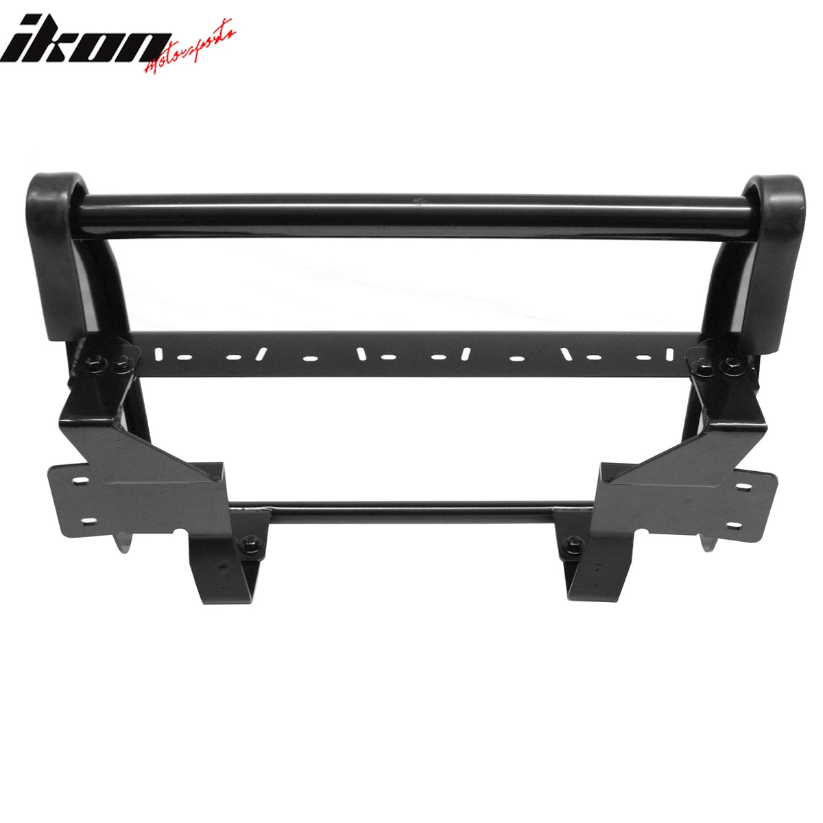 2015-2023 Dodge Charger Bull Bar Push Bumper Grille Grill Brush Guard Exterior Auto Parts Front-End Protection Heavy-Duty Reinforced Black Steel