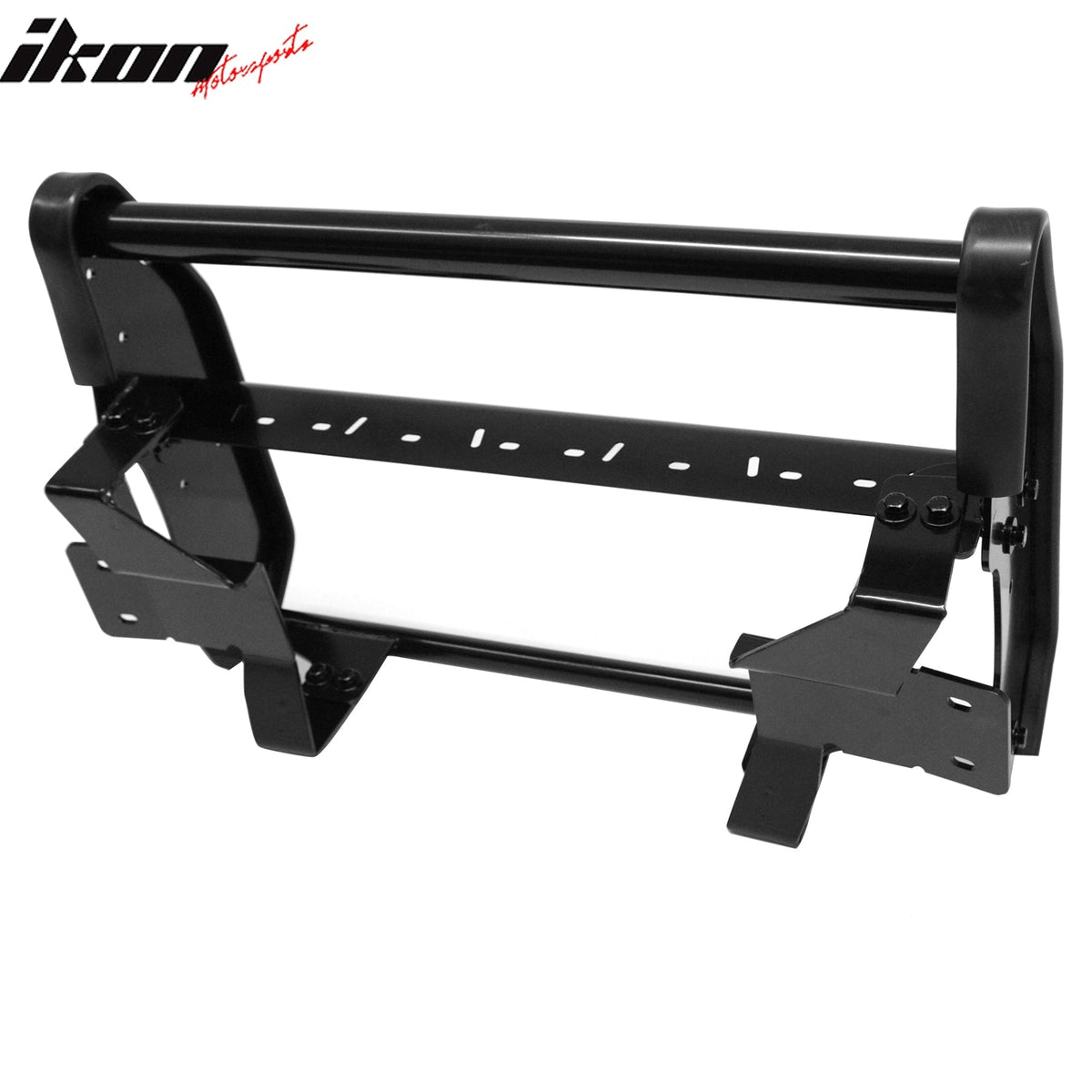 2015-2023 Dodge Charger Bull Bar Push Bumper Grille Grill Brush Guard Exterior Auto Parts Front-End Protection Heavy-Duty Reinforced Black Steel