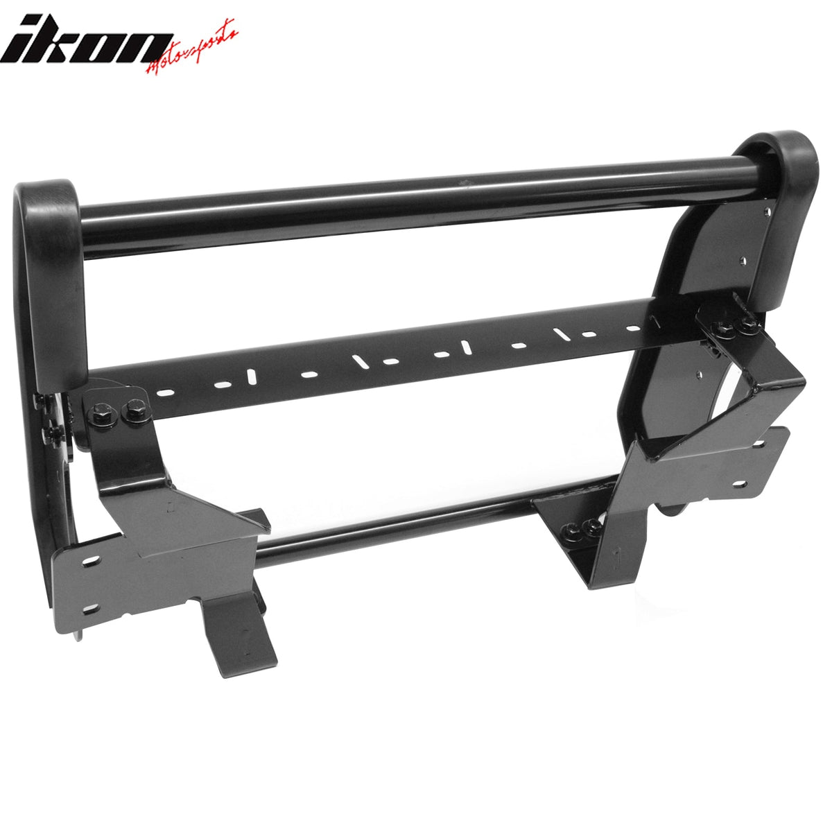 2015-2023 Dodge Charger Bull Bar Push Bumper Grille Grill Brush Guard Exterior Auto Parts Front-End Protection Heavy-Duty Reinforced Black Steel