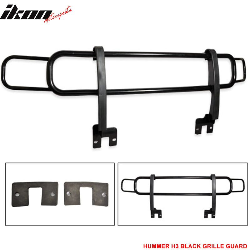 2003-2009 Hummer H3 H3T Bull Bar Front Brush Grille Stainless Steel