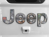 Tailgate Letter Overlays Fits 2019-2027 Jeep Gladiator