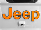Tailgate Letter Overlays Fits 2019-2027 Jeep Gladiator