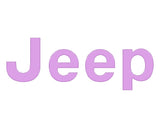Tailgate Letter Overlays Fits 2019-2027 Jeep Gladiator