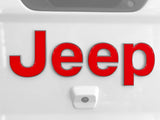 Tailgate Letter Overlays Fits 2019-2027 Jeep Gladiator