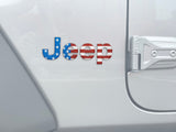 Driver & Passenger Side Letter Overlays Fits 2018-2027 Jeep Wrangler JL