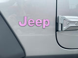 Driver & Passenger Side Letter Overlays Fits 2018-2027 Jeep Wrangler JL
