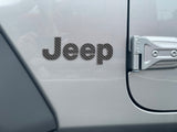 Driver & Passenger Side Letter Overlays Fits 2018-2027 Jeep Wrangler JL
