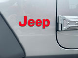 Driver & Passenger Side Letter Overlays Fits 2018-2027 Jeep Wrangler JL