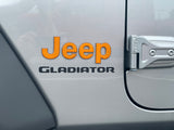 Driver & Passenger Side Emblem Overlays Fits 2019-2027 Jeep Gladiator
