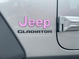 Driver & Passenger Side Emblem Overlays Fits 2019-2027 Jeep Gladiator
