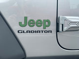 Driver & Passenger Side Emblem Overlays Fits 2019-2027 Jeep Gladiator