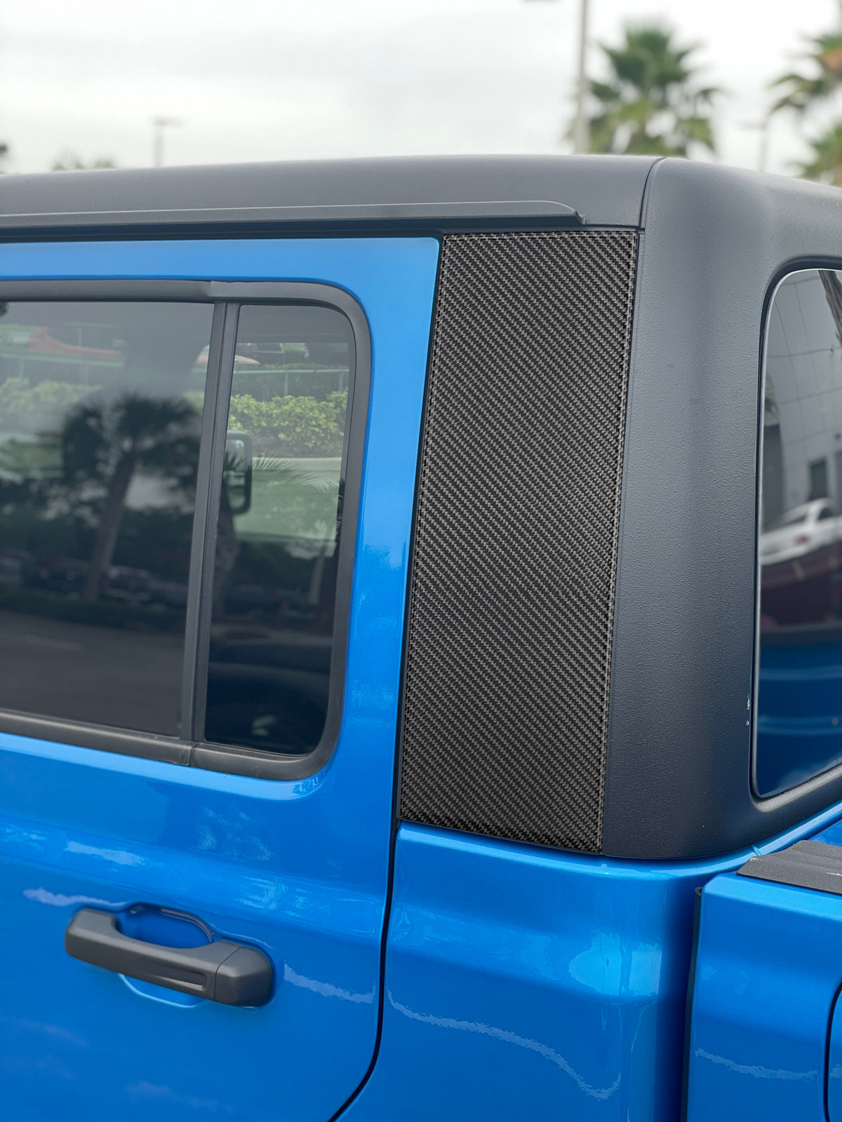 C Pillar Accent Overlays Fits 2019-2027 Jeep Gladiator