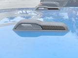 Hood Hinge Side Accent Overlays Fits 2019-2027 Jeep Gladiator