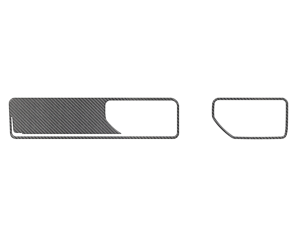 Center Cowl Accent Overlays Fits 2019-2027 Jeep Gladiator