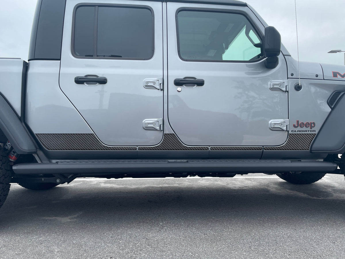 Rocker Panel Overlays Fits 2019-2027 Jeep Gladiator