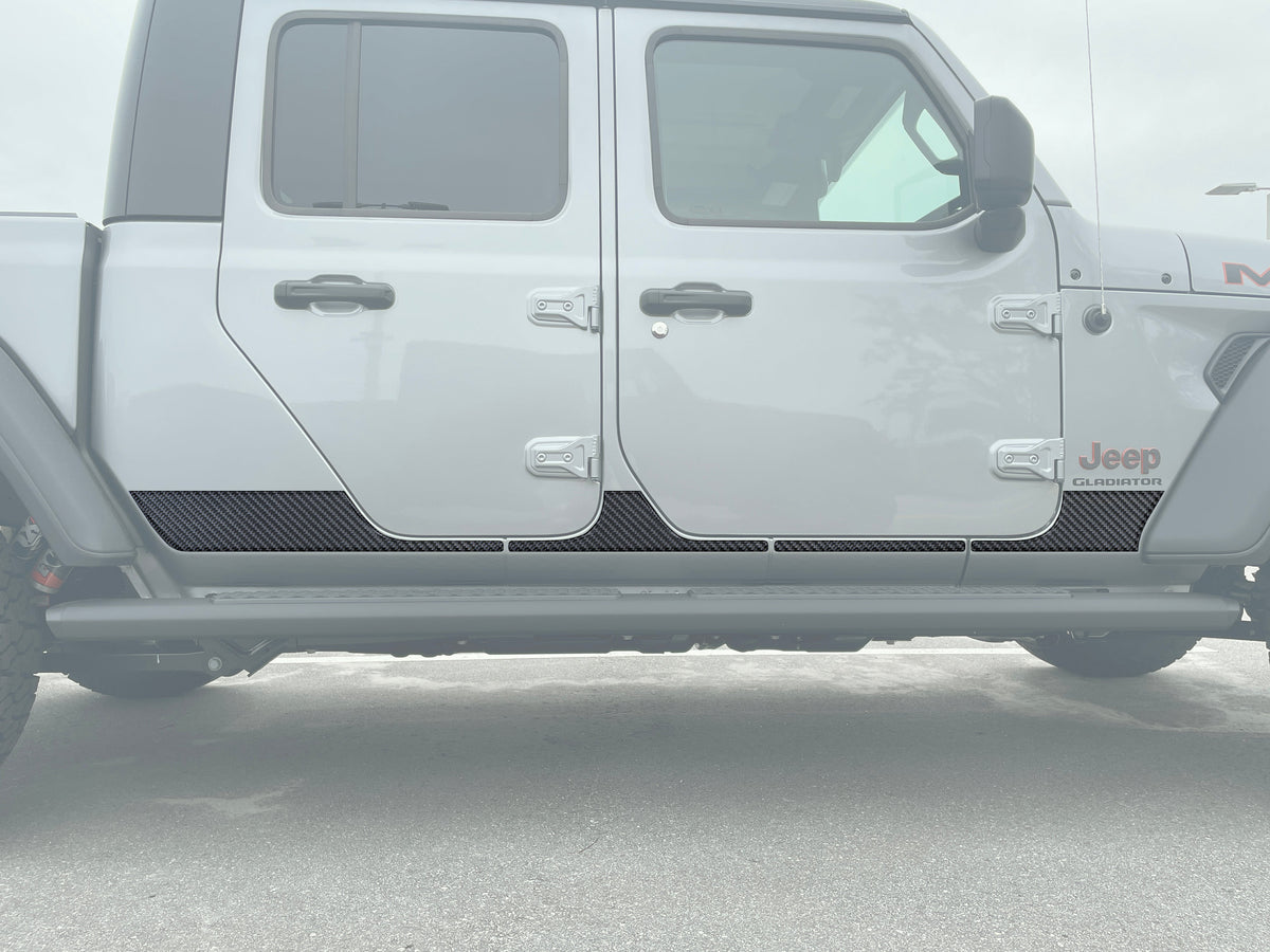 Rocker Panel Overlays Fits 2019-2027 Jeep Gladiator