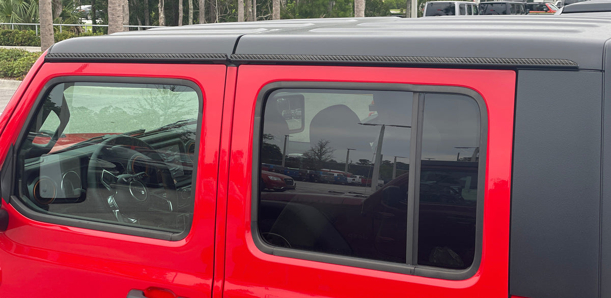 Side Roof Accent Overlays Fits 2019-2027 Jeep Gladiator