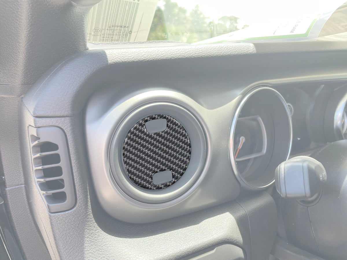 A/C Vent Accent Overlays Fits 2019-2027 Jeep Gladiator