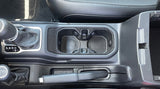 Cup Holder Accent Overlay Fits 2019-2027 Jeep Gladiator