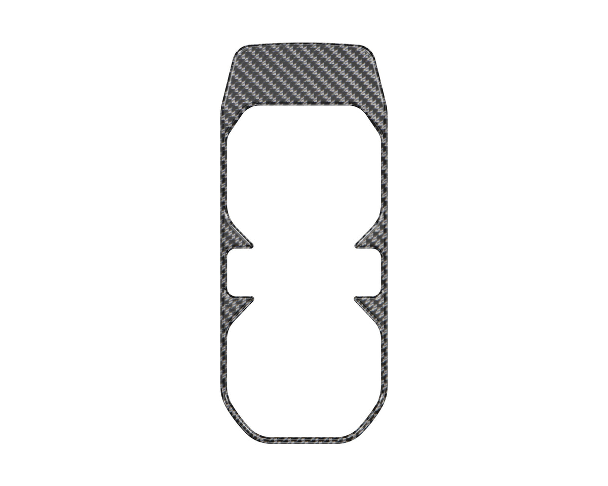 Cup Holder Accent Overlay Fits 2019-2027 Jeep Gladiator