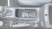 Cup Holder Accent Overlay Fits 2019-2027 Jeep Gladiator