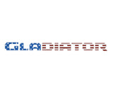 Raised Lettering Decal Fits 2020-2027 Jeep Gladiator
