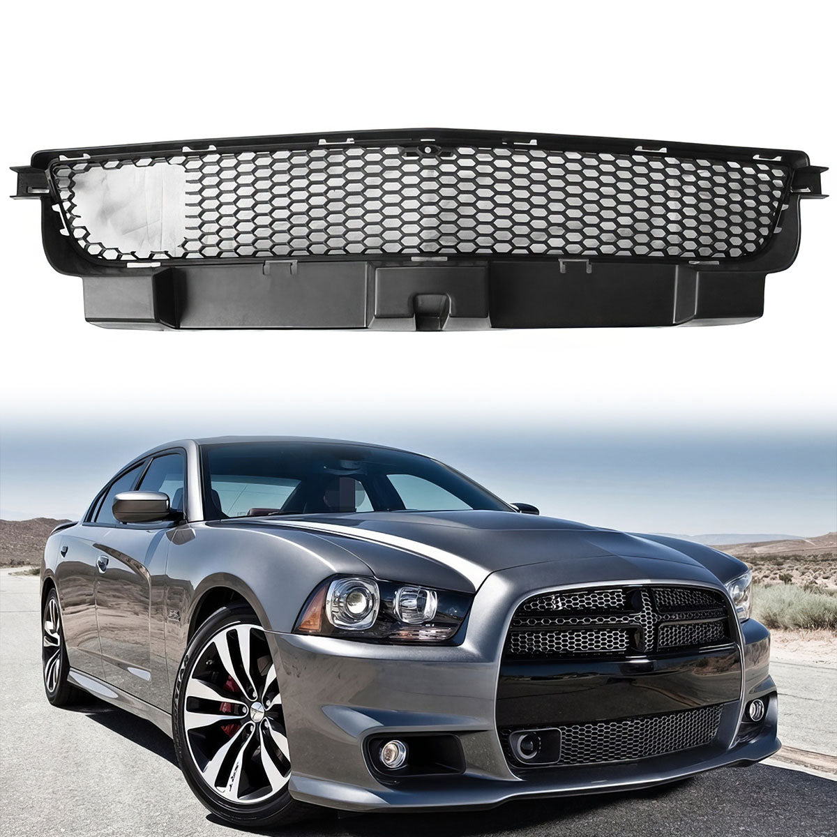 2012-2014 Dodge Charger Grille SRT8 with Adaptive Cruise Control