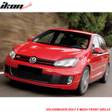 2010-2014 Volkswegen Golf TDI Jetta MK6 Honeycomb Mesh Front Grille