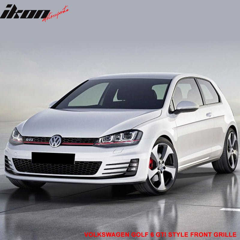 2015-2016 Volkswagen Golf MK7 Front Grille Chrome Trim Logo Badge Base