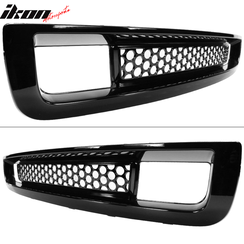 2007-2013 GMC Sierra 1500 Front Lower Grille Guards Bumper Grill ABS