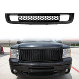 2007-2013 GMC Sierra 1500 Front Lower Grille Guards Bumper Grill ABS