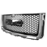 2007-2013 GMC Sierra 1500 Car Front Grille Upper Hood  Guards ABS