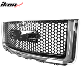 2007-2013 GMC Sierra 1500 Car Front Grille Upper Hood  Guards ABS