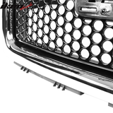 2007-2013 GMC Sierra 1500 Denali Mesh Front Hood Molding Grille ABS