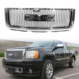 2007-2013 GMC Sierra 1500 Car Front Grille Upper Hood  Guards ABS