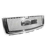2007-2013 GMC Sierra 1500 Car Front Grille Upper Hood  Guards ABS