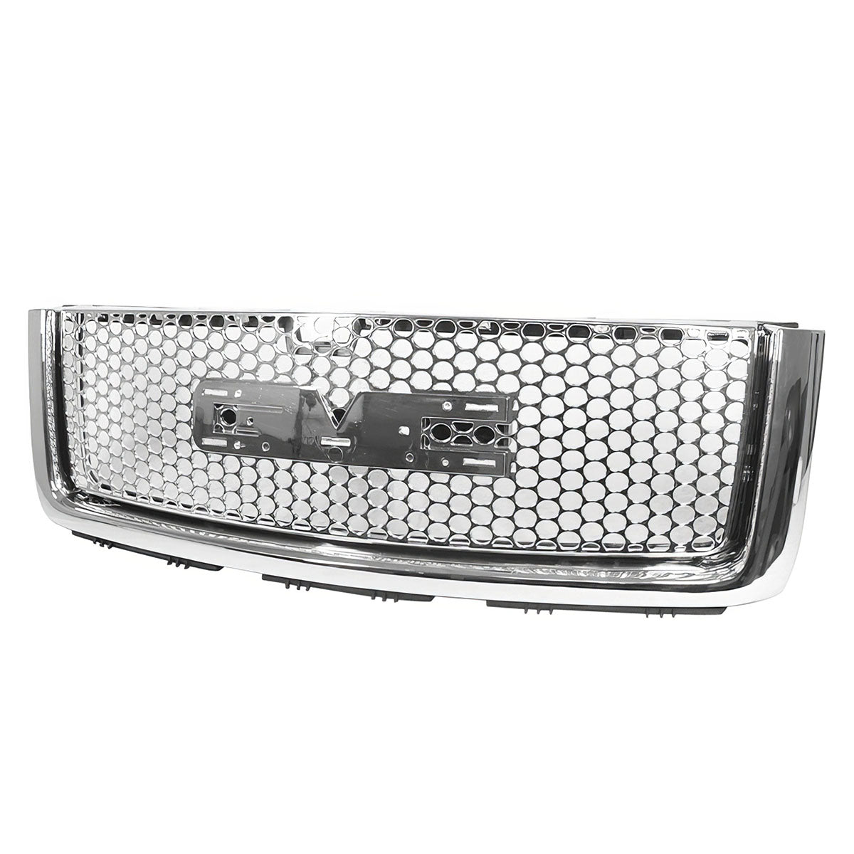 2007-2013 GMC Sierra 1500 Car Front Grille Upper Hood  Guards ABS