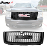 2007-2013 GMC Sierra 1500 Car Front Grille Upper Hood  Guards ABS