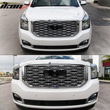 2015-2020 GMC Yukon Denali Style Chrome Front Upper Grille ABS