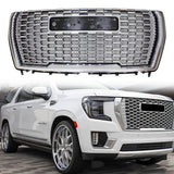 2021-2023 GMC Yukon XL Denali Style Chrome Front Bumper Grille
