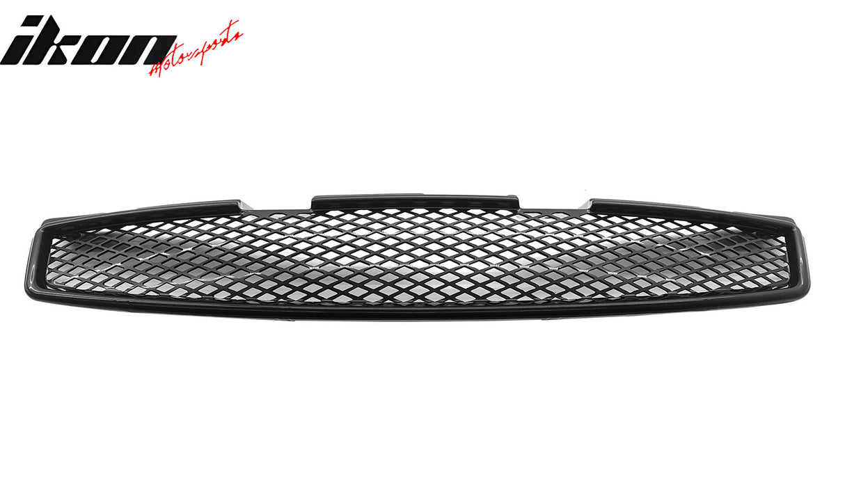 2003-2007 Infiniti G35 Coupe Unpainted Front Bumper Upper Mesh Grille