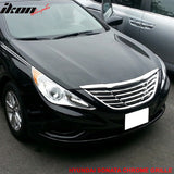 2011-2014 Hyundai Sonata Front Upper Mesh Grille Chrome Horizon ABS